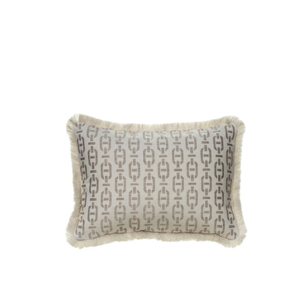 Andrew Martin Burlington Fringed Linen Throw Pillow Wayfair